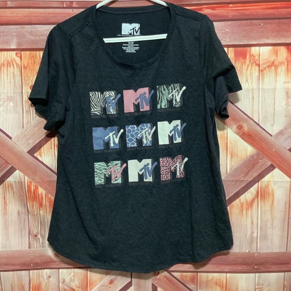 MTV, music television logo through the seasons. Gently worn one X.